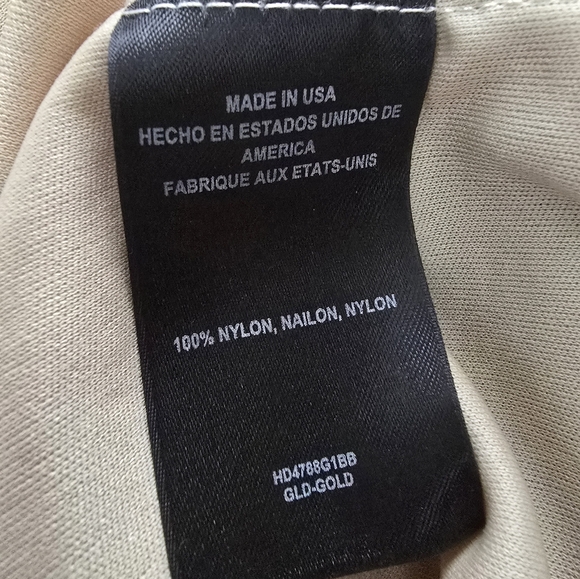 Black and Gold sequence Dress - Picture 7 of 8